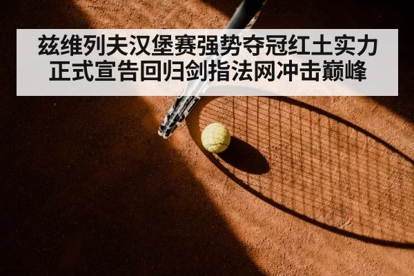 兹维列夫汉堡赛强势夺冠红土实力正式宣告回归剑指法网冲击巅峰